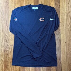 Nike Men's Navy Long Sleeve Shirt